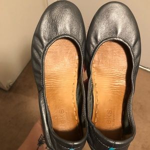 Tieks Pewter size 7